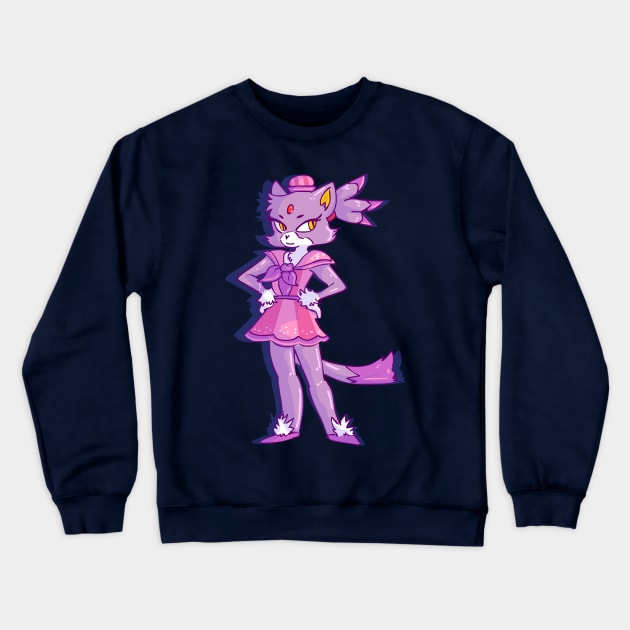 Sailor Blaze Crewneck Sweatshirt by sky665